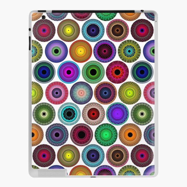 Polka Dot with Math Stars 2 iPad Skin