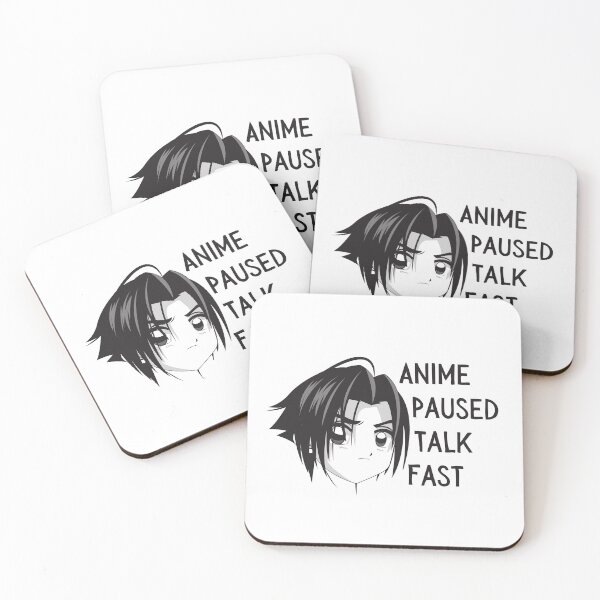Item preview, Anime Paused Talk Fast designed and sold by Oceanarium.