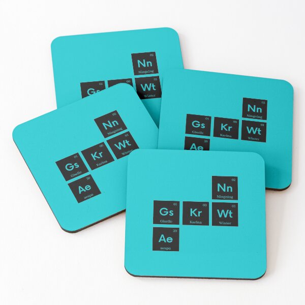 Item preview, aespa Periodic Table designed and sold by helloharu.