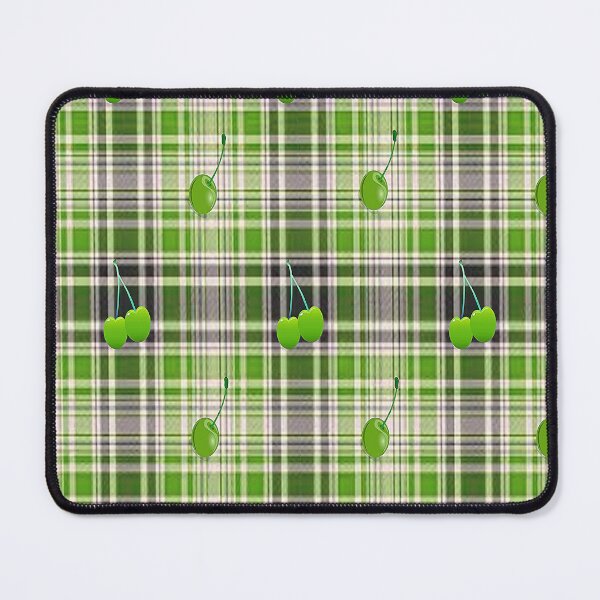 Item preview, Buffalo Plaid Cherry Design,2, cherries , boho cherry cute design inspired by nature designed and sold by Adri Barnard.