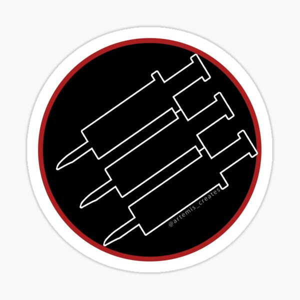 Fully Vaxxed Anti Fascist Sticker