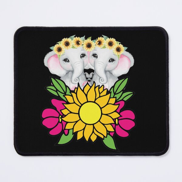 Item preview, Sunflower Elephant, Cute designed and sold by YARA TS.