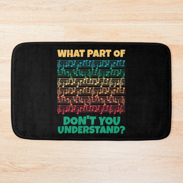 Item preview, What Part Of The Music Notes You Don't Understand  designed and sold by Nadey.