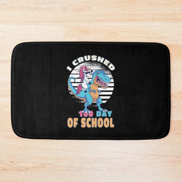 Item preview, I Crushed 100 Days Of School for Boys Unicorn T-Rex designed and sold by solimangomaa.