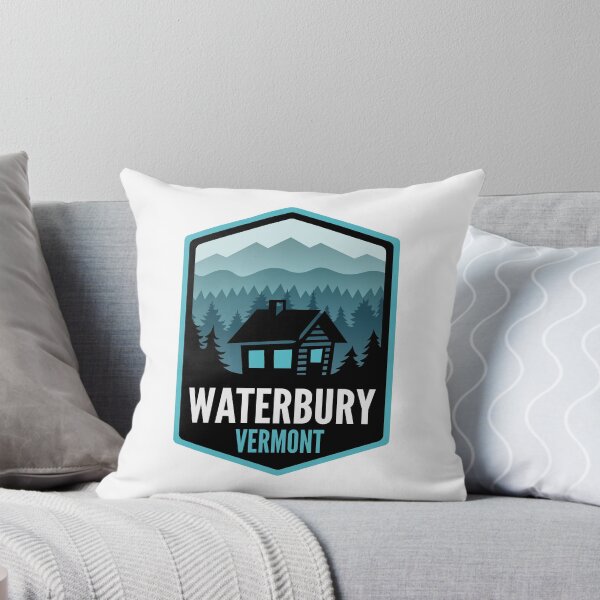 Item preview, Waterbury Vermont Mountain Town Cabin designed and sold by HalpinDesign.