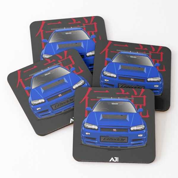 Item preview, Nissan Skyline GTR R34 Nismo Vspec Bayside Blue @aj_works1 designed and sold by AJ Works ..