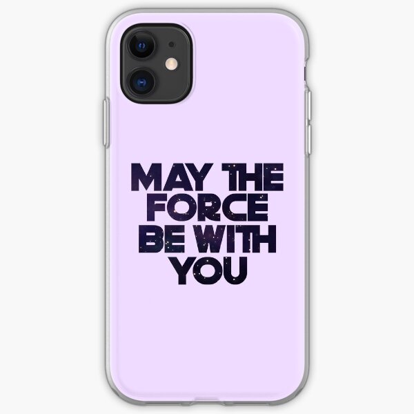 May the Force iPhone Soft Case