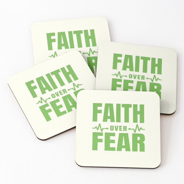 Item preview, Faith Over Fear - Holy Saying designed and sold by Delandor.