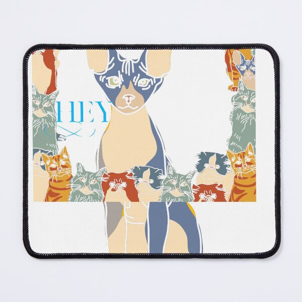 Item preview, Cat says hey guys designed and sold by hagrashraf.