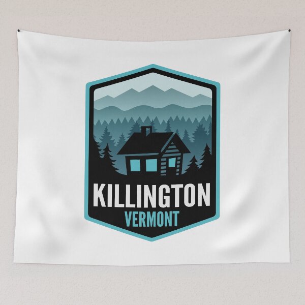 Item preview, Killington Vermont Mountain Town Cabin designed and sold by HalpinDesign.