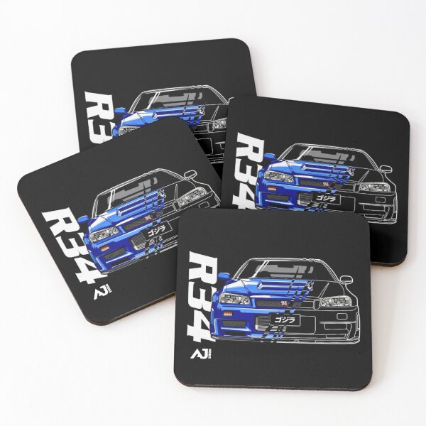 Item preview, Nissan Skyline GTR R34 Nismo Vspec Bayside Blue @aj_works1 designed and sold by AJ Works ..