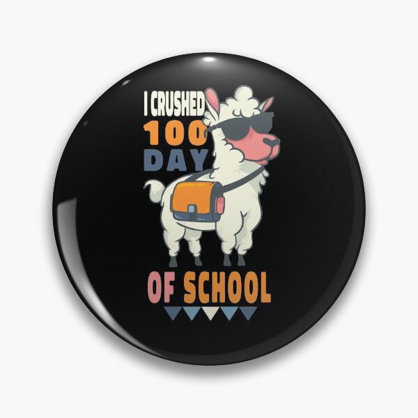 Item preview, funny I Crushed 100 Days Of School for Boys Llama designed and sold by solimangomaa.