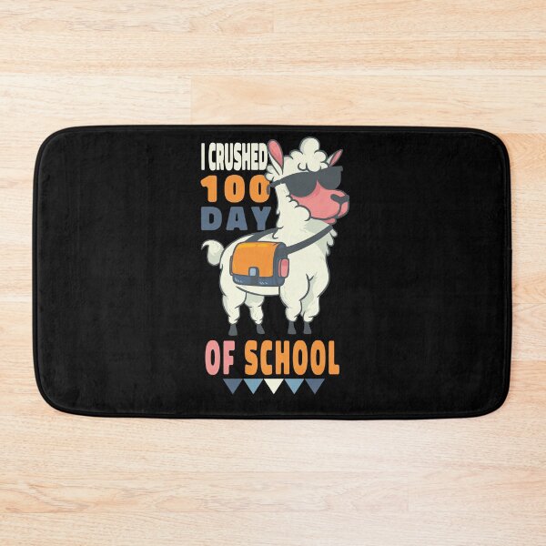 Item preview, funny I Crushed 100 Days Of School for Boys Llama designed and sold by solimangomaa.