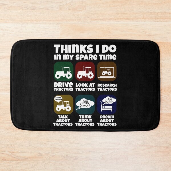 Item preview, Things I Do In My Spare Time Tractor designed and sold by Nadey.