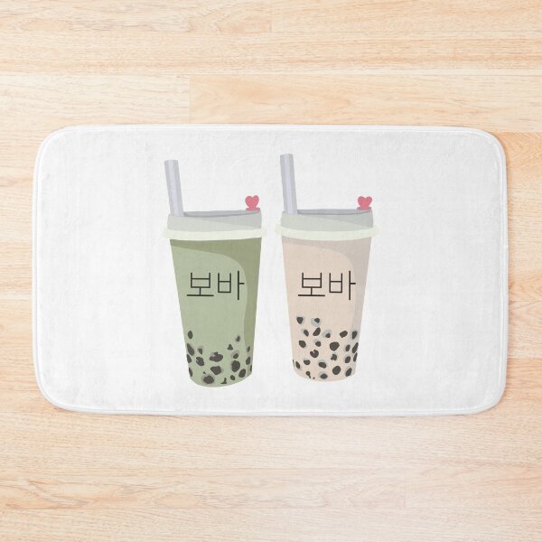Item preview, aesthetic boba/bubble tea designed and sold by therosiegarden.