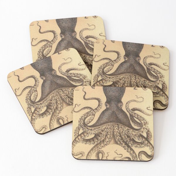 Item preview, Octopus Old School Illustration designed and sold by GuyBlank.