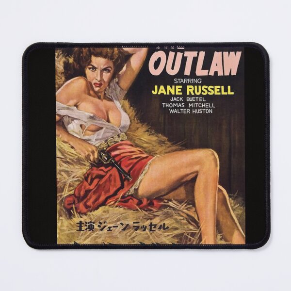 Item preview, The Outlaw Vintage Retro Movie Poster Japan 1940 designed and sold by K1Store.