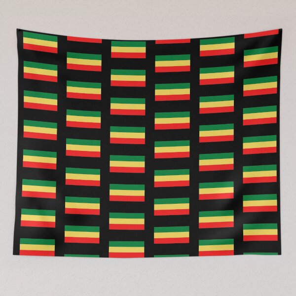 Item preview, RASTAFARI FLAG designed and sold by HillTopView.