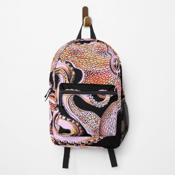 Item preview, Octopus Vulgaris Orange Pink designed and sold by GuyBlank.