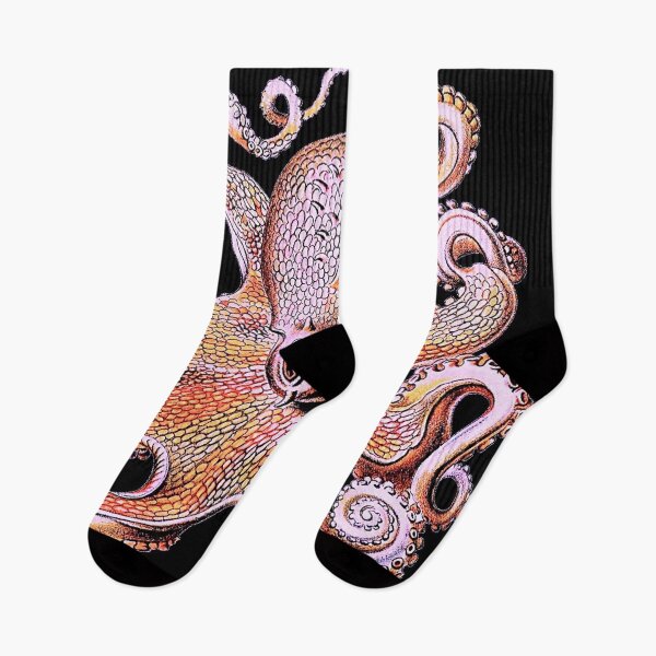 Item preview, Octopus Vulgaris Orange Pink designed and sold by GuyBlank.