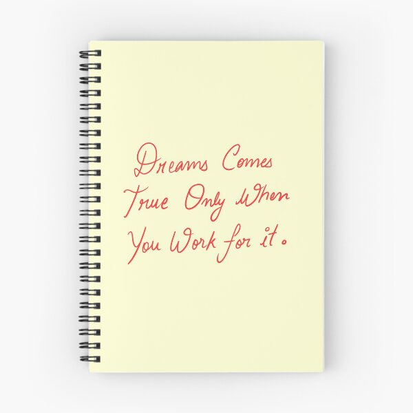 Item preview, Dreams Comes True only when you work for it. designed and sold by Ravex  Graphix.