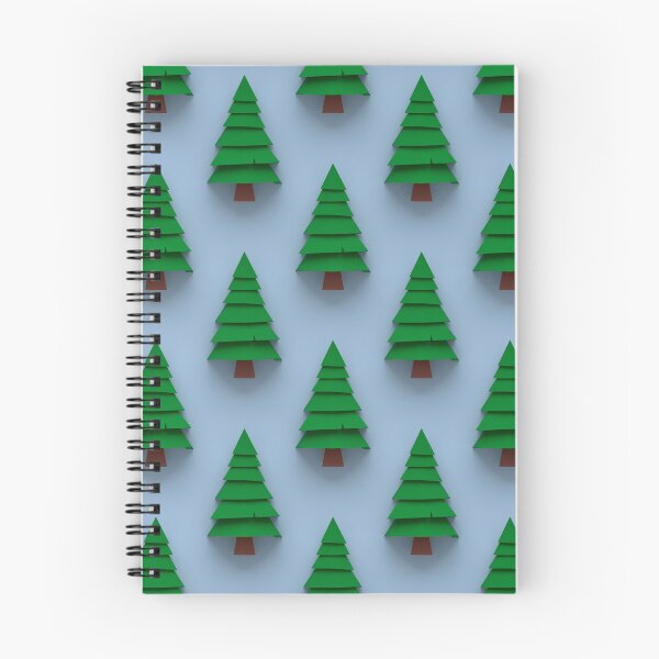 Item preview, Minimalistic Pine Tree Pattern designed and sold by XyzYzxZxyStudio.