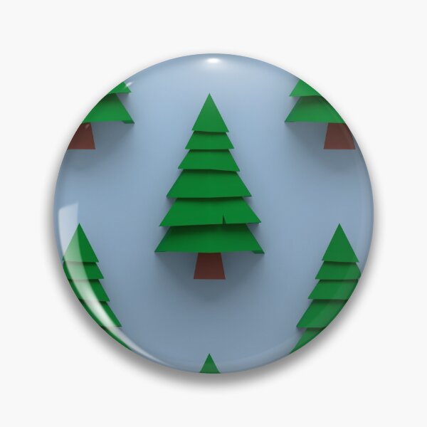 Item preview, Minimalistic Pine Tree Pattern designed and sold by XyzYzxZxyStudio.