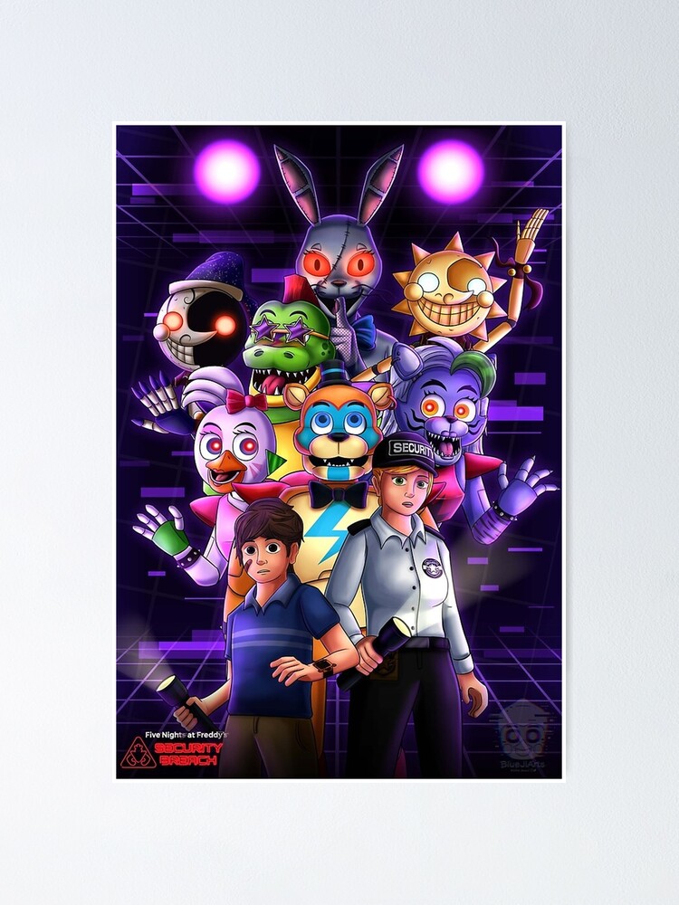 Fnaf Security Poster for Sale by helenwhiter