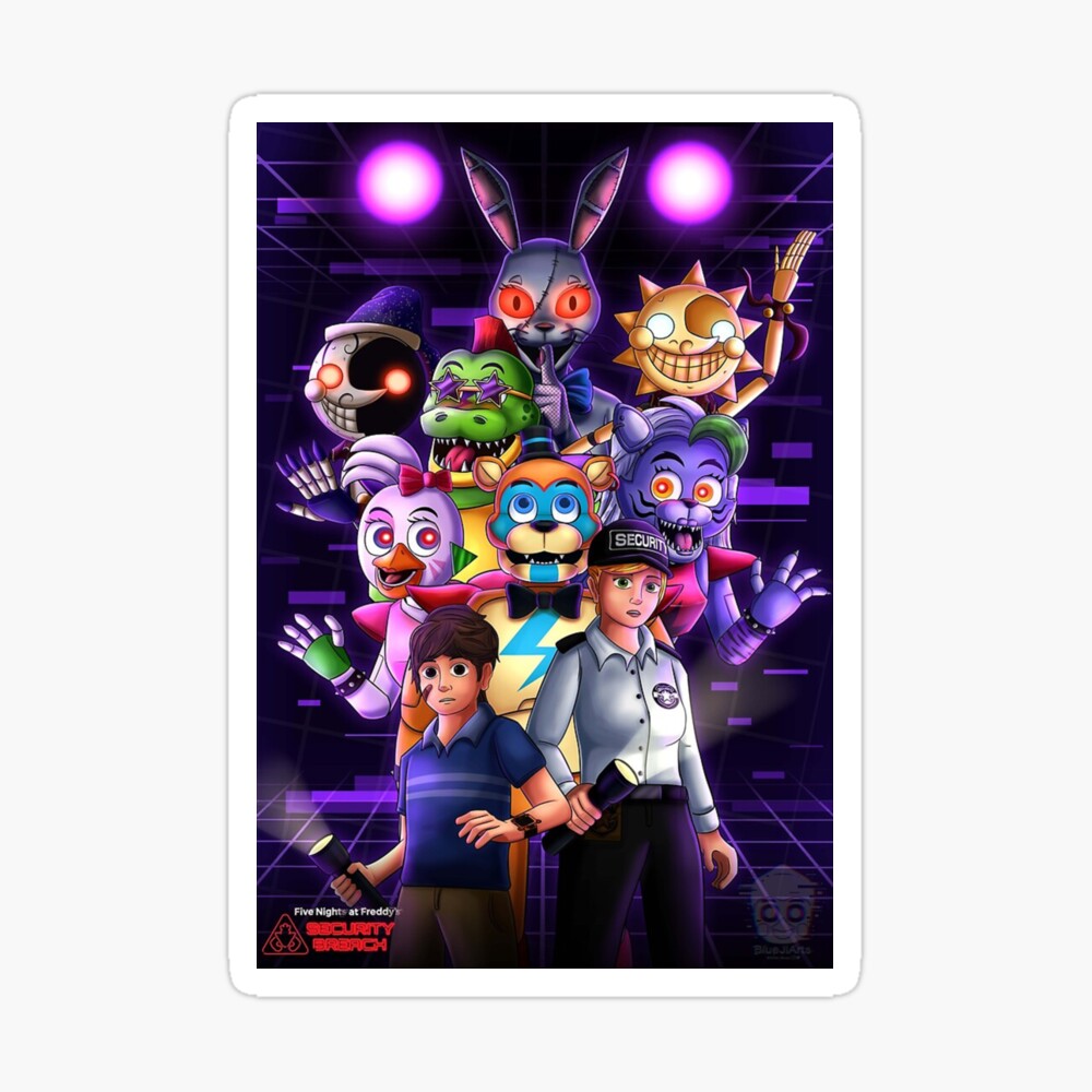 Fnaf Security Poster for Sale by helenwhiter