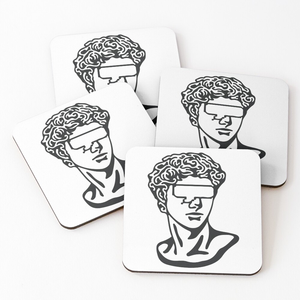 Item preview, Coasters (Set of 4) designed and sold by -DEEWOLF-.
