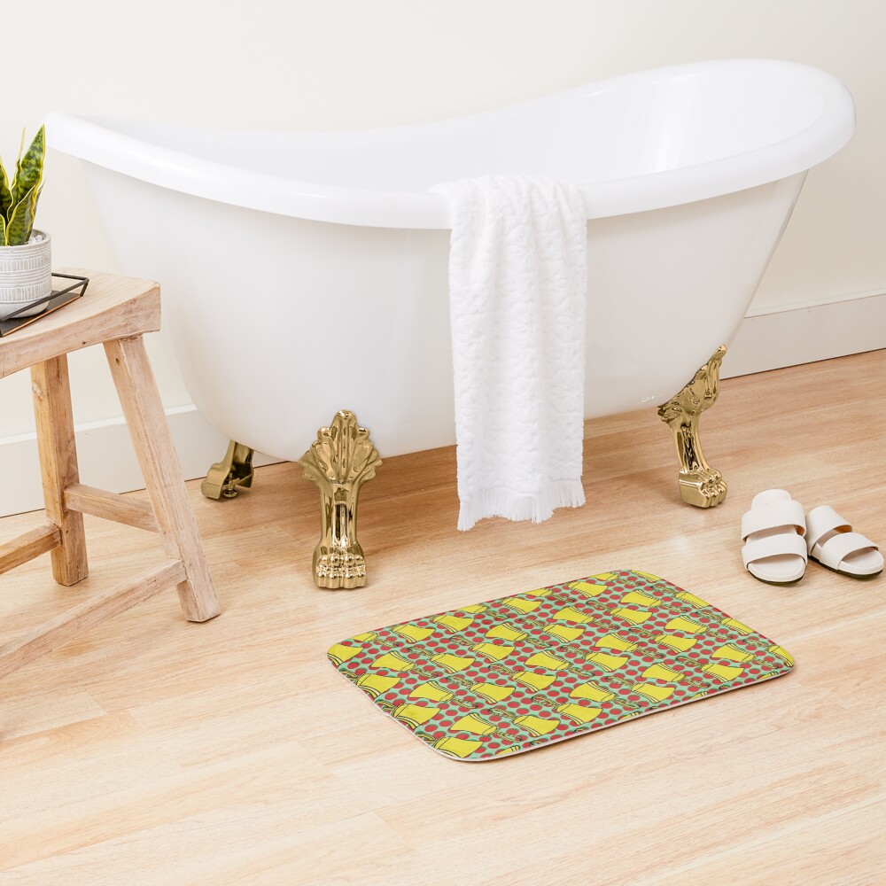 Item preview, Bath Mat designed and sold by SubtleSplit.
