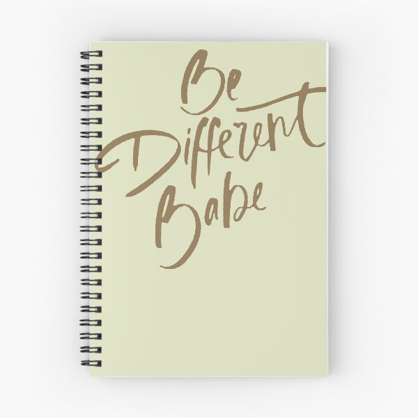 Item preview, Be Different Babe Loving Handwritten Affirmation designed and sold by taiche.
