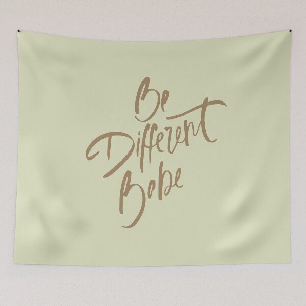 Item preview, Be Different Babe Loving Handwritten Affirmation designed and sold by taiche.