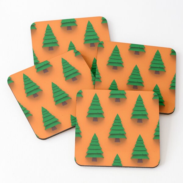 Item preview, Minimalistic Pine Tree Pattern designed and sold by XyzYzxZxyStudio.