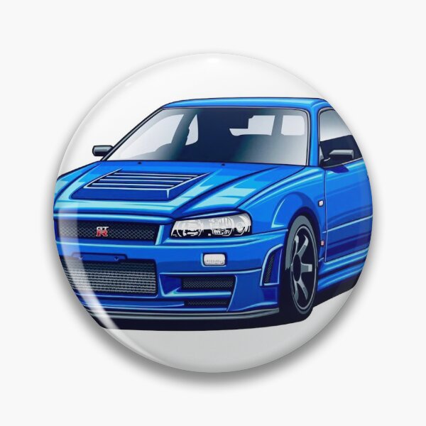 Item preview, Nissan Skyline GTR R34 Nismo Vspec Bayside Blue @aj_works1 designed and sold by AJ Works ..