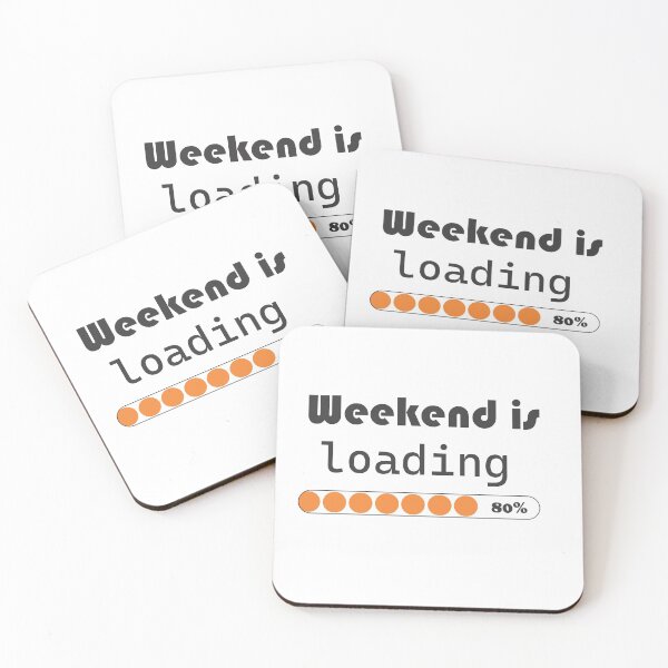 Item preview, Weekend is Loading Friday Essential T-Shirt designed and sold by ZamaArts.