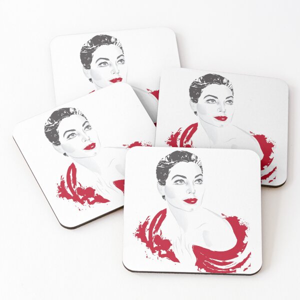 Item preview, Ava in red designed and sold by AleMogolloArt.