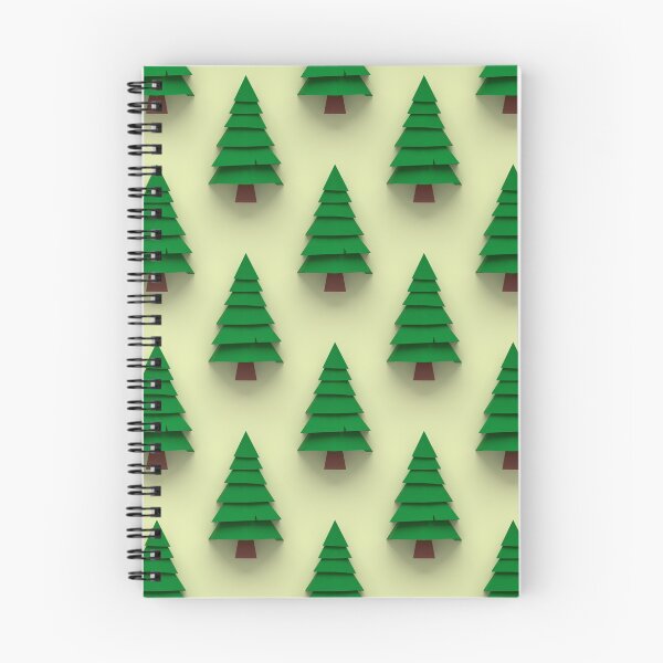 Item preview, Minimalistic Pine Tree Pattern designed and sold by XyzYzxZxyStudio.
