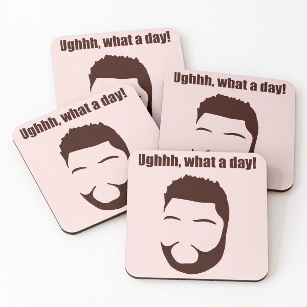 Item preview, Harvey Price Ughhh, What a day! quote    designed and sold by SwoodlePrintsUK.