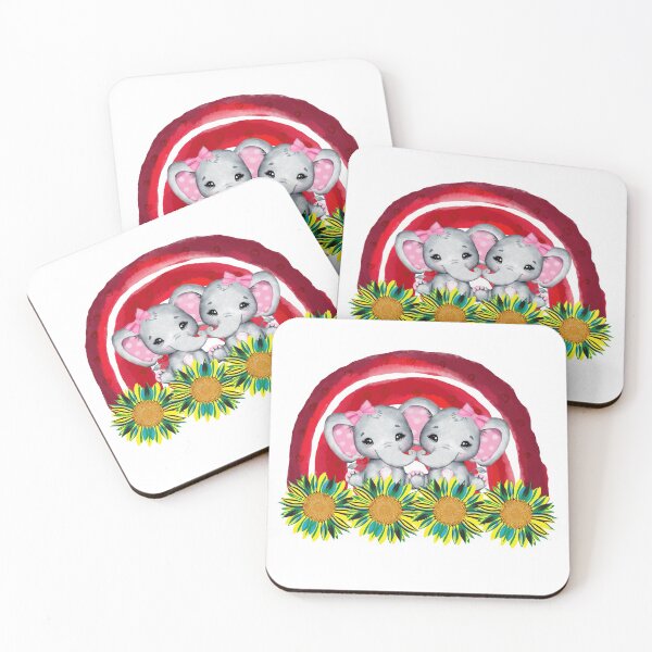 Item preview, Sunflower Elephant,Cute designed and sold by YARA TS.