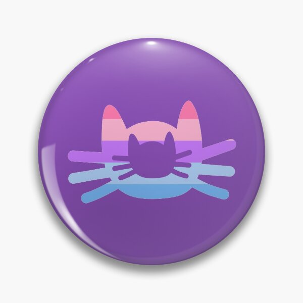 Item preview, Catgender Flag In Cat Head Silhouette designed and sold by Luan Huynh.