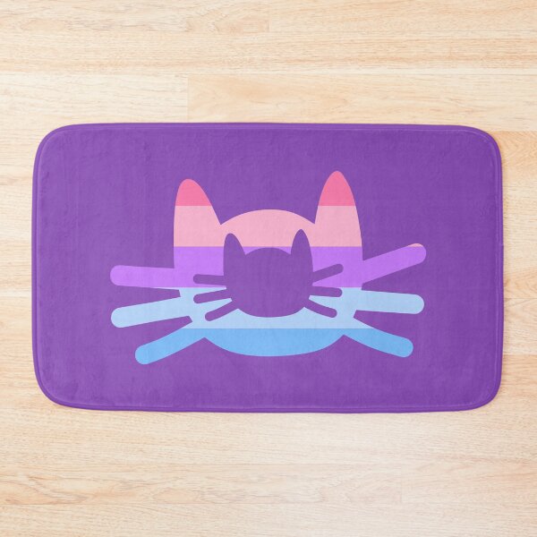 Item preview, Catgender Flag In Cat Head Silhouette designed and sold by Luan Huynh.