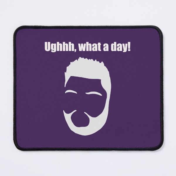 Item preview, Harvey Price Ughhh, What a day! quote designed and sold by SwoodlePrintsUK.