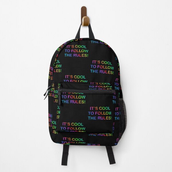 Item preview, It’s Cool To Follow The Rules! (text version) designed and sold by SubtleSplit.