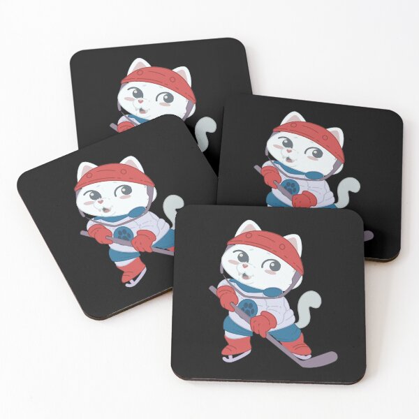 Item preview, Hokey Cute Cat Player - Kids gift print designed and sold by theodoros20.