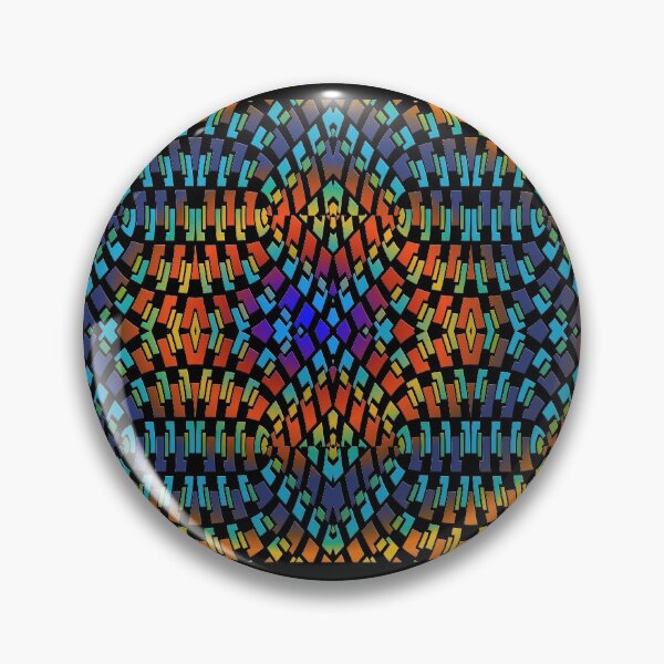 Item preview, MULTICOLORED SHADES OF ARCHED FORMS PATTERN SHOWING AN AMPHITHEATER. designed and sold by Ralek.