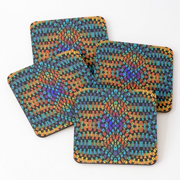 Item preview, MULTICOLORED SHADES OF ARCHED FORMS PATTERN SHOWING AN AMPHITHEATER. designed and sold by Ralek.