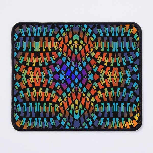 Item preview, MULTICOLORED SHADES OF ARCHED FORMS PATTERN SHOWING AN AMPHITHEATER. designed and sold by Ralek.