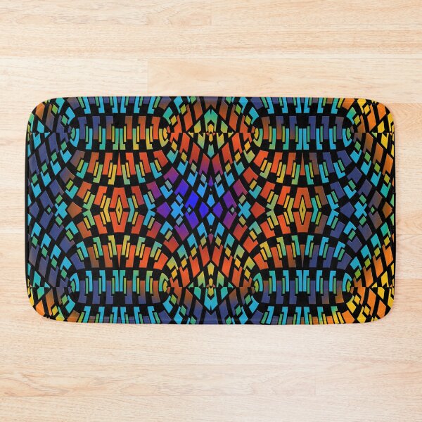 Item preview, MULTICOLORED SHADES OF ARCHED FORMS PATTERN SHOWING AN AMPHITHEATER. designed and sold by Ralek.