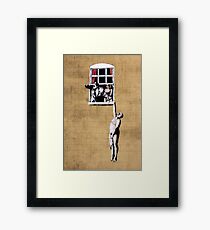 Banksy - Park Street Indiscretion Framed Print